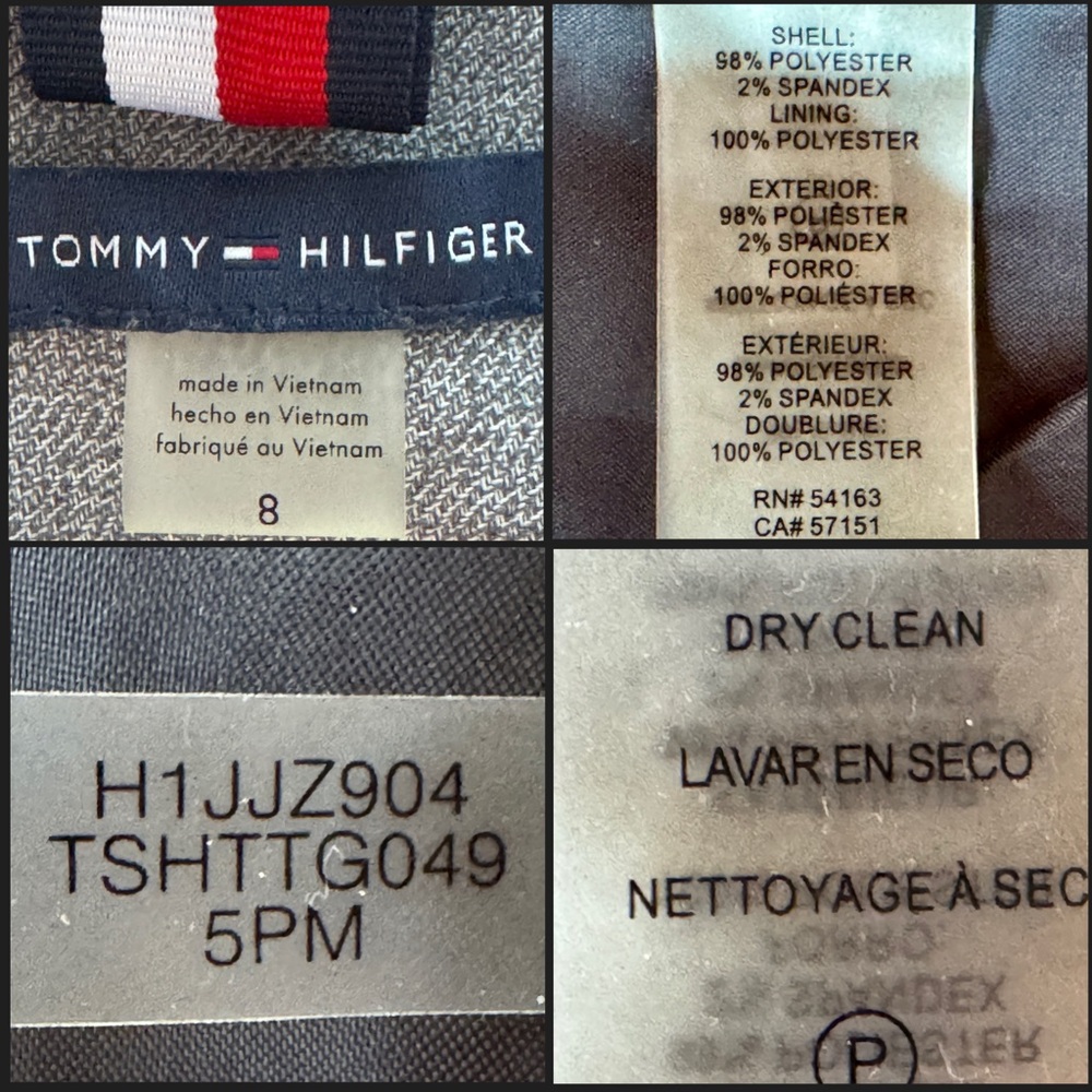 Tommy Hilfiger Windowpane Elbow-Patch Single-Butt… - image 8